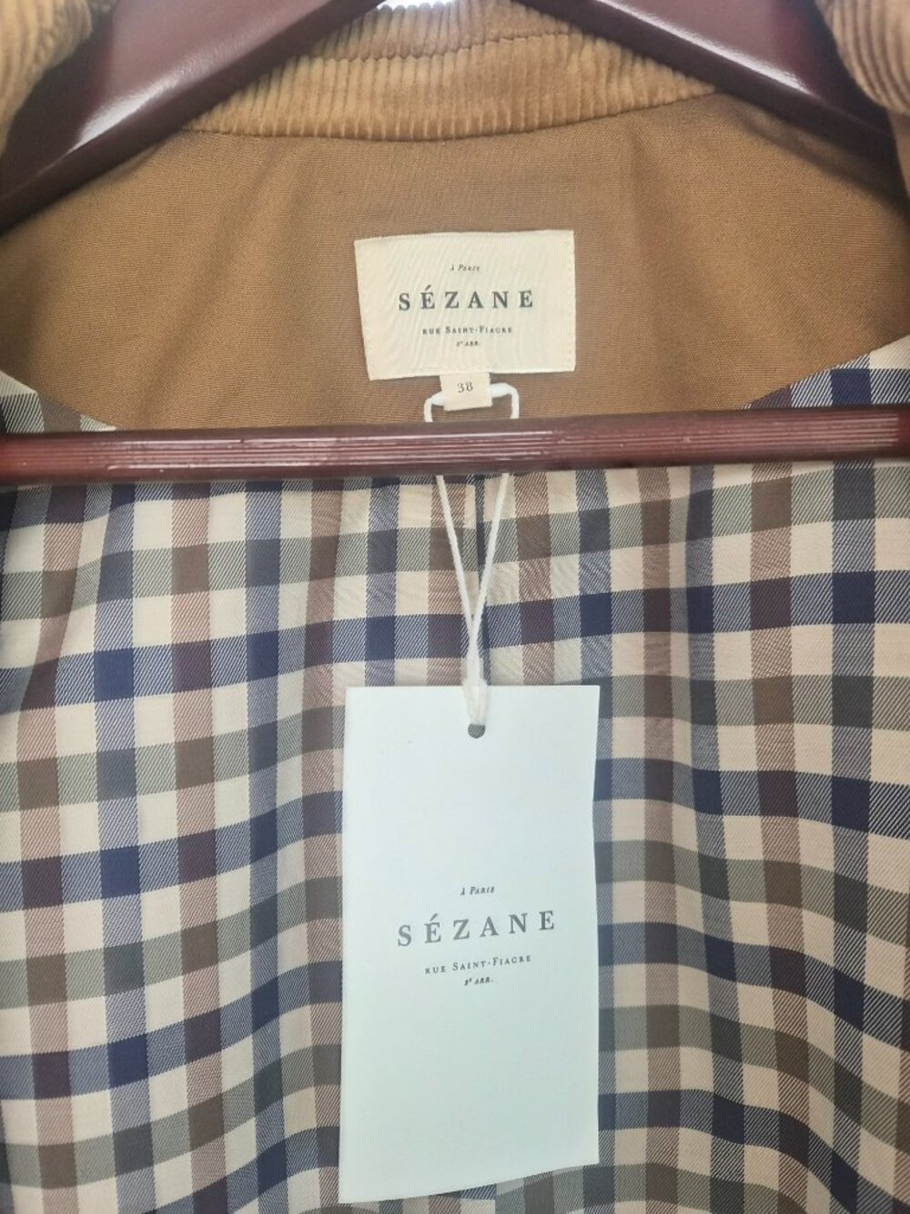 *NWT* [Sezane] Hector Jacket, Size 38/M - Picture 5 of 14